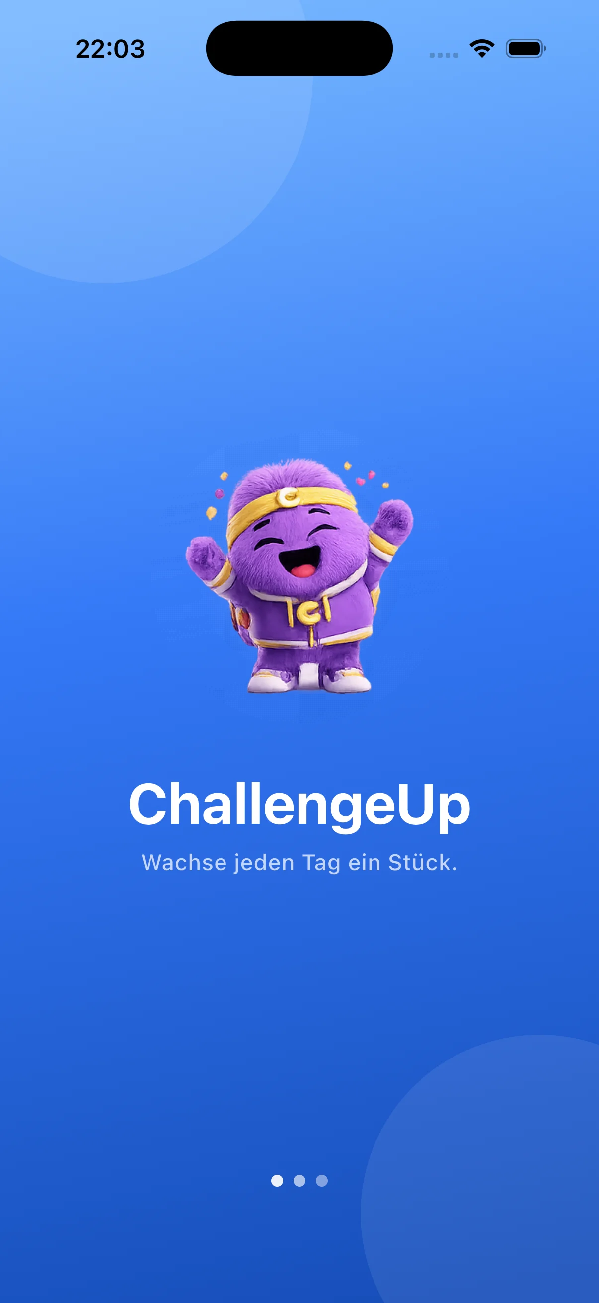 ChallengeUp beim Start
